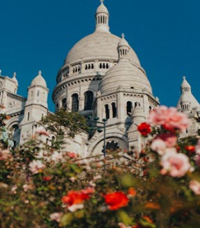 Mont Saint Michel kloster i Frankrike en bit utanför Paris